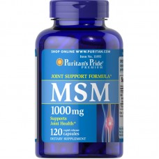 Puritan's Pride MSM 1000 mg, 120 капсул Puritan's Pride MSM 1000 mg, 120 капсул