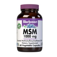 Bluebonnet Nutrition MSM 1000 mg, 60 вегакапсул