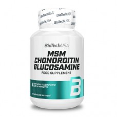 BioTech MSM Chondroitin Glucosamine, 60 таблеток