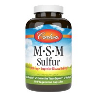 Carlson Labs MSM Sulfur 1000 mg, 180 вегакапсул