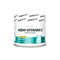 BioTech MSM + Vitamin C, 150 грамм - Лимон BioTech MSM + Vitamin C, 150 грамм - Лимон