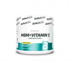 BioTech MSM + Vitamin C, 150 грамм - Лимон