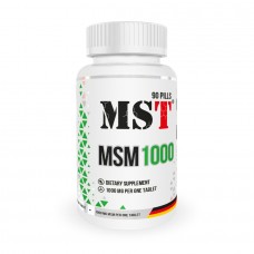 MST Nutrition MSM 1000, 90 таблеток MST Nutrition MSM 1000, 90 таблеток