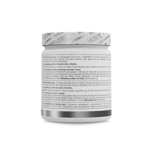 MST Nutrition Citrulline Malate PWO, 300 грам CN19948-1 MST Nutrition MST Nutrition Citrulline Malate PWO, 300 грам CN19948-1 MST Nutrition