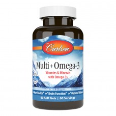 Carlson Labs Multi + Omega 3, 60 капсул Carlson Labs Multi + Omega 3, 60 капсул