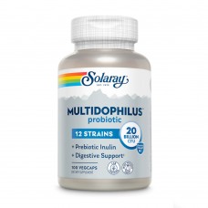 Solaray Multidophilus 12 20 Billion CFU, 100 вегакапсул Solaray Multidophilus 12 20 Billion CFU, 100 вегакапсул