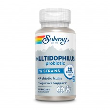 Solaray Multidophilus 12 20 Billion CFU, 50 вегакапсул Solaray Multidophilus 12 20 Billion CFU, 50 вегакапсул