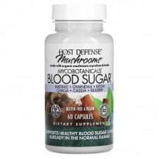 Host Defense MycoBotanicals Blood Sugar, 60 капсул Host Defense MycoBotanicals Blood Sugar, 60 капсул