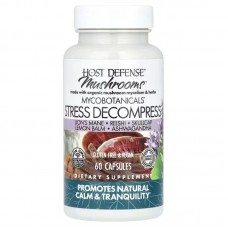 Host Defense MycoBotanicals Stress Decompress, 60 капсул Host Defense MycoBotanicals Stress Decompress, 60 капсул