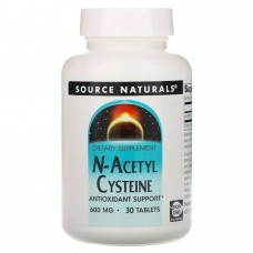 Source Naturals N-Аcetyl Cysteine 600 mg, 30 таблеток