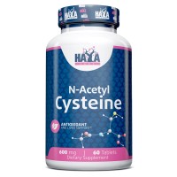 Haya Labs N-Acetyl Cysteine, 60 таблеток Haya Labs N-Acetyl Cysteine, 60 таблеток