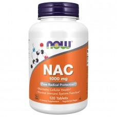 NOW NAC 1000 mg, 120 таблеток NOW NAC 1000 mg, 120 таблеток