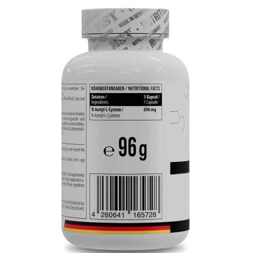 MST Nutrition NAC, 120 капсул CN16134 MST MST Nutrition NAC, 120 капсул CN16134 MST