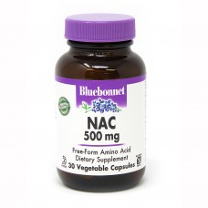 Bluebonnet Nutrition NAC 500 mg, 30 вегакапсул Bluebonnet Nutrition NAC 500 mg, 30 вегакапсул