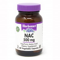 Bluebonnet Nutrition NAC 500 mg, 60 вегакапсул Bluebonnet Nutrition NAC 500 mg, 60 вегакапсул