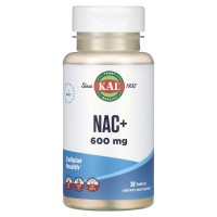 KAL NAC+ 600 mg, 30 таблеток KAL NAC+ 600 mg, 30 таблеток