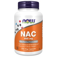 NOW NAC 600 mg, 250 капсул NOW NAC 600 mg, 250 капсул