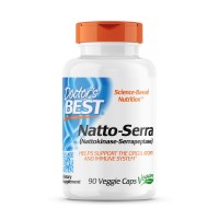 Doctor's Best Natto-Serra, 90 капсул