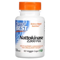 Doctor's Best Nattokinase, 90 вегакапсул Doctor's Best Nattokinase, 90 вегакапсул