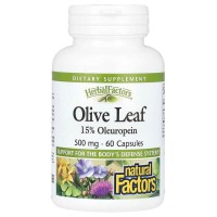 Natural Factors Olive Leaves, 90 таблеток