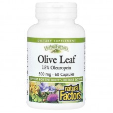 Natural Factors Olive Leaves, 90 таблеток Natural Factors Olive Leaves, 90 таблеток