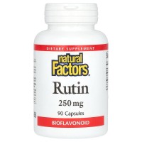 Natural Factors Rutin 250 mg, 90 капсул Natural Factors Rutin 250 mg, 90 капсул