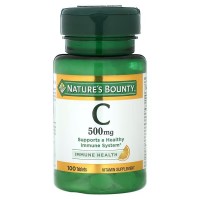 Nature's Bounty Vitamin C 500 mg, 100 таблеток
