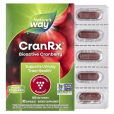 Nature's Way CranRx Bioactive Cranberry 500 mg, 30 капсул Nature's Way CranRx Bioactive Cranberry 500 mg, 30 капсул
