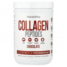 Natures Plus Collagen Peptides, 364 грам - Шоколад Natures Plus Collagen Peptides, 364 грам - Шоколад