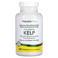 Natures Plus Icelandic Kelp, 300 таблеток Natures Plus Icelandic Kelp, 300 таблеток