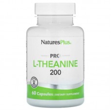 Natures Plus PRO L-Theanine 200, 60 капсул Natures Plus PRO L-Theanine 200, 60 капсул
