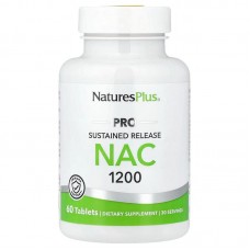Natures Plus PRO NAC 1200 mg, 60 таблеток Natures Plus PRO NAC 1200 mg, 60 таблеток