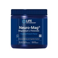 Life Extension Neuro-Mag, 93.35 грамм - Тропический пунш Life Extension Neuro-Mag, 93.35 грамм - Тропический пунш