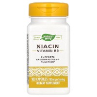 Nature's Way Niacin 100 mg, 100 капсул Nature's Way Niacin 100 mg, 100 капсул