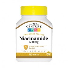 21st Century Niacinamide 500 mg, 110 таблеток