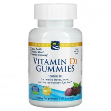 Nordic Naturals Vitamin D3, 120 жевательных таблеток Nordic Naturals Vitamin D3, 120 жевательных таблеток