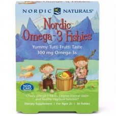 Nordic Naturals Nordic Omega-3 Fishies, 36 желейок Nordic Naturals Nordic Omega-3 Fishies, 36 желейок