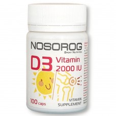 Nosorog Vitamin D3 2000 IU, 100 капсул Nosorog Vitamin D3 2000 IU, 100 капсул