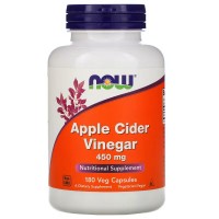 NOW Apple Cider Vinegar 450 mg, 180 капсул NOW Apple Cider Vinegar 450 mg, 180 капсул