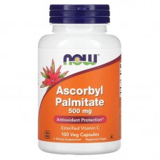 NOW Ascorbyl Palmitate 500 mg, 100 капсул NOW Ascorbyl Palmitate 500 mg, 100 капсул