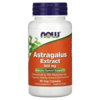 NOW Astragalus Extract 500 mg, 90 вегакапсул NOW Astragalus Extract 500 mg, 90 вегакапсул