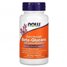 NOW Beta-Glucans with ImmunEnhancer, 60 вегакапсул NOW Beta-Glucans with ImmunEnhancer, 60 вегакапсул