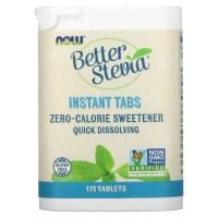 NOW Better Stevia Instant Tabs, 175 таблеток NOW Better Stevia Instant Tabs, 175 таблеток