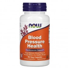 NOW Blood Pressure Health, 90 вегакапсул