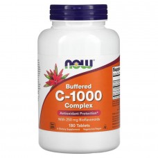 NOW Vitamin C-1000 Complex Buffered, 180 таблеток NOW Vitamin C-1000 Complex Buffered, 180 таблеток