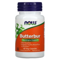 NOW Butterbur, 60 вегакапсул NOW Butterbur, 60 вегакапсул