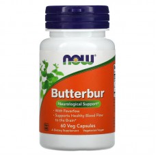 NOW Butterbur, 60 вегакапсул NOW Butterbur, 60 вегакапсул