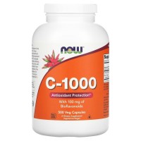 NOW Vitamin C-1000 with Bioflavonoids, 500 вегакапсул NOW Vitamin C-1000 with Bioflavonoids, 500 вегакапсул