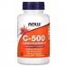 NOW  NOW Vitamin C-500 Calcium Ascorbate, 100 вегакапсул CN12478 