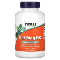 NOW Cal-Mag DK Caps, 180 капсул NOW Cal-Mag DK Caps, 180 капсул